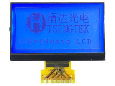显示屏，128x64，COG图形液晶屏-HGO128647