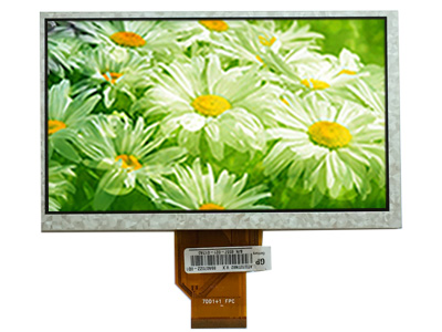 TFT屏，7英寸，彩色TFT显示屏，RGB，800x480-HGF07003