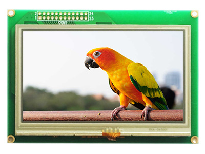 高亮TFT液晶屏，4.3英寸，彩色TFT显示模块，MCU，480x272-HGF04336withRTP