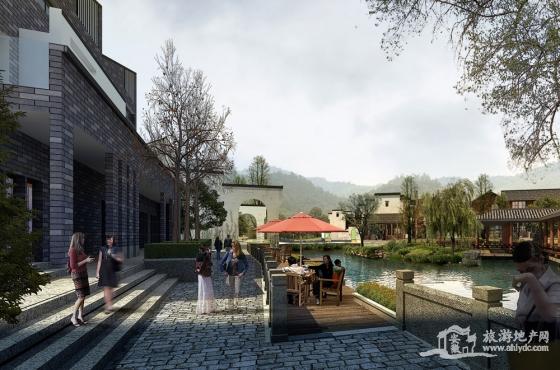 黄山市徽文化与生态长廊百师宫非遗文化街