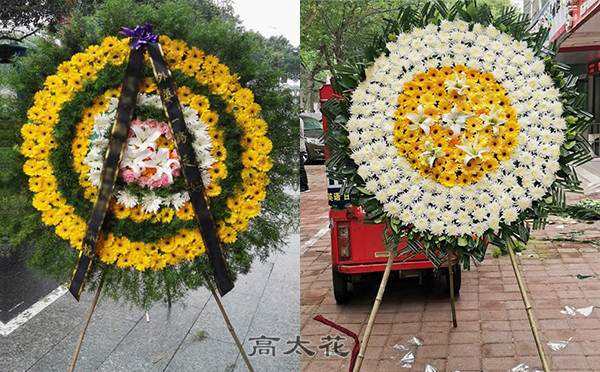 2米一个花圈大概多少钱
