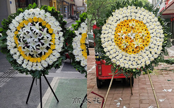 哪里买葬礼花圈