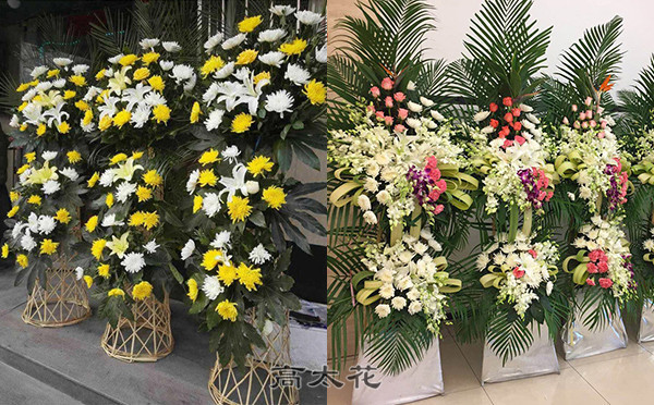 葬礼花篮