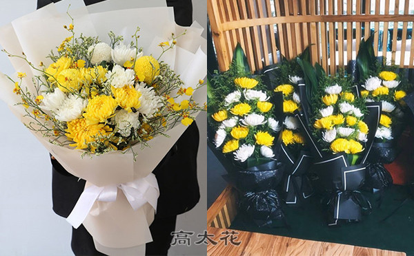 祭奠鲜花一般有哪些