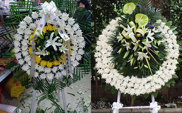 哪里卖花圈