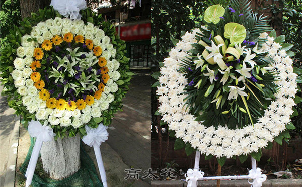 附近有买花圈