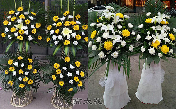 祭奠花篮一般送几个