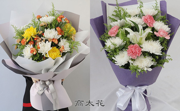 祭拜送什么花好