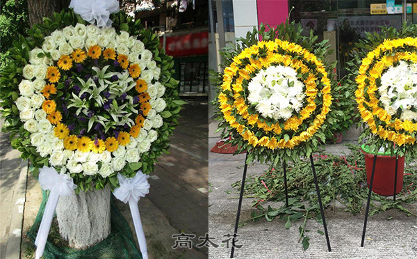 扫墓花圈
