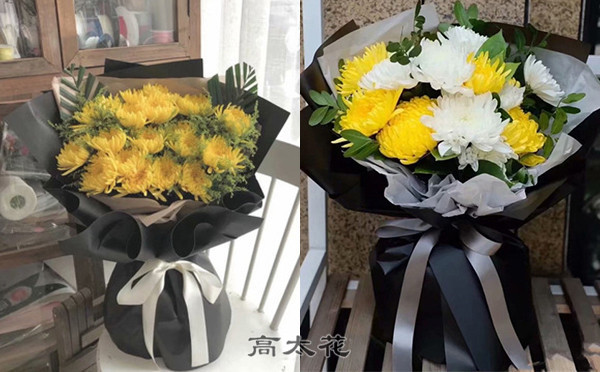 纪念碑鲜花