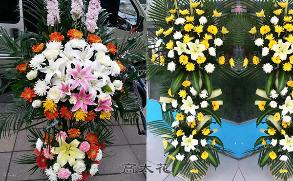 祭奠送什么花