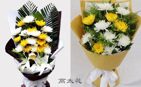 扫墓用的花