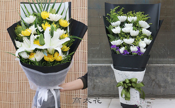 祭奠鲜花用什么