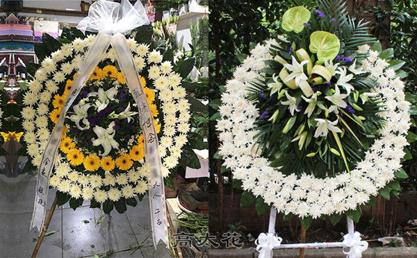 公司送花圈