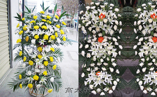 祭奠母亲的花