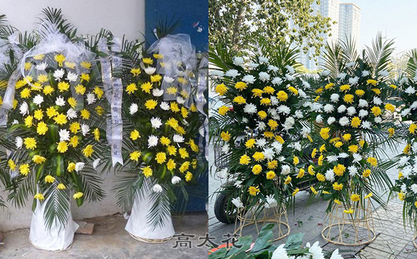丧事送什么花
