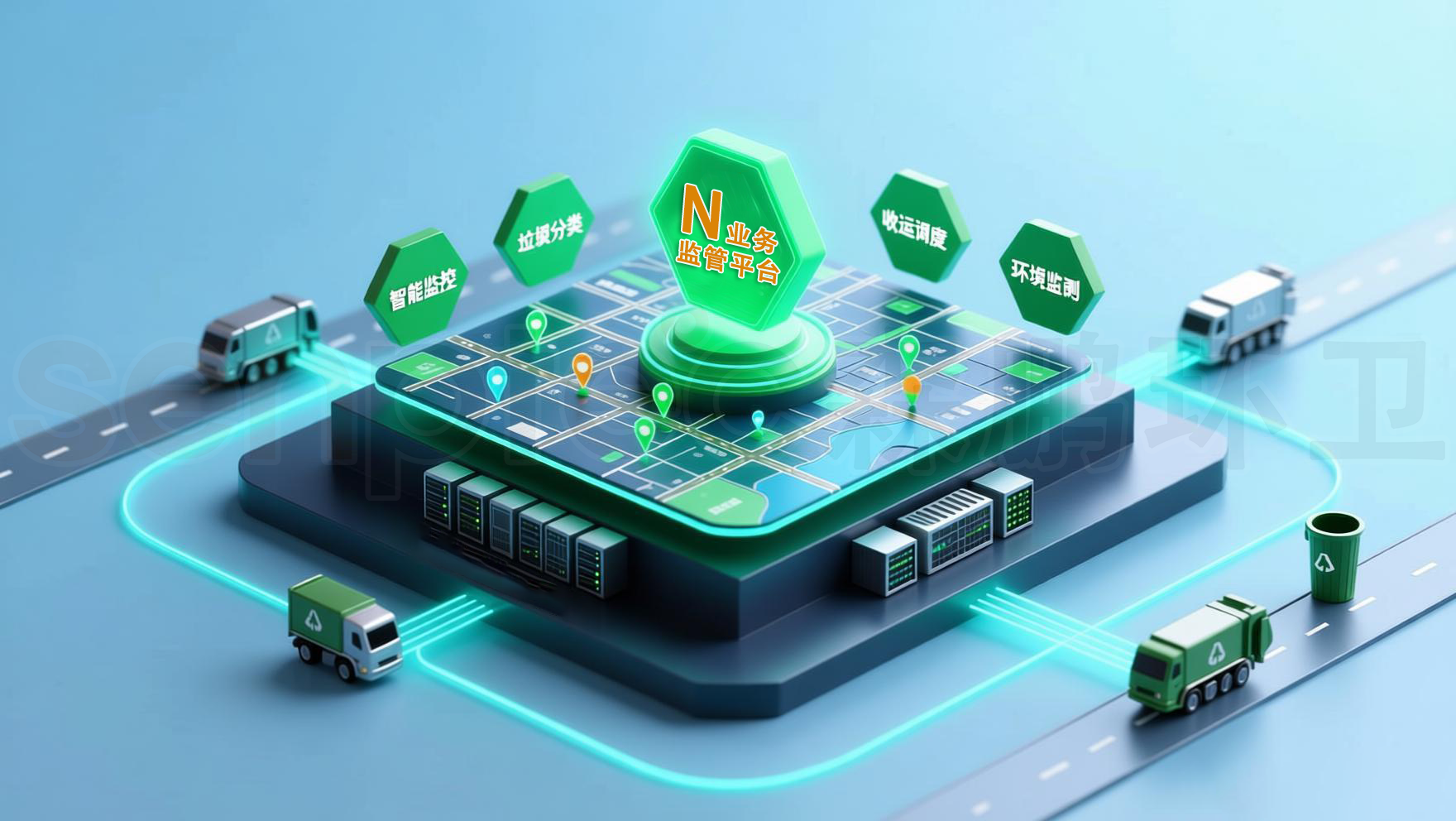 森鹏环卫系统N业务监管平台是什么?具体包含了什么内容?