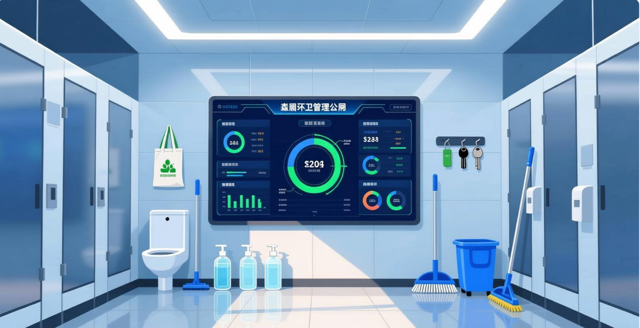 森鹏环卫管理公厕系统 智能管控耗材和卫生