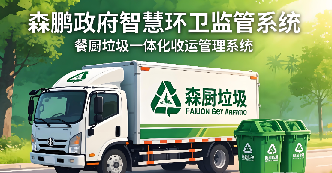 政府智慧环卫监管系统 餐厨垃圾一体化收运管理系统