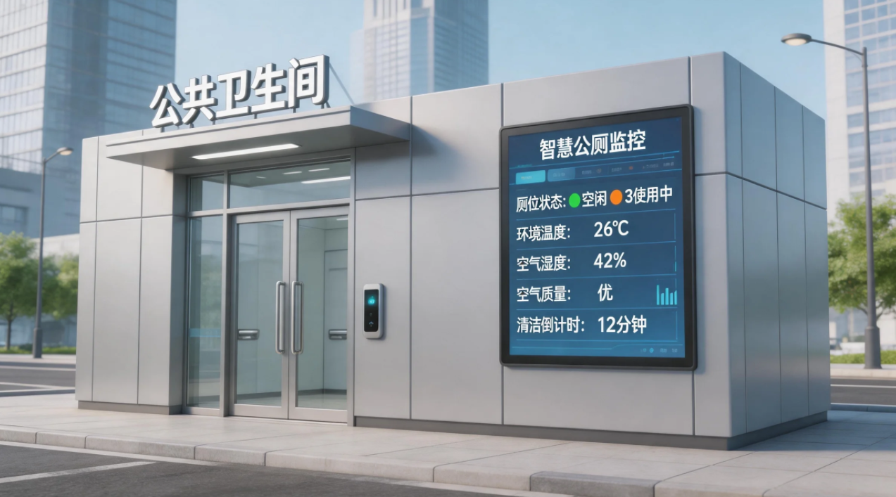 智慧公厕管理:从“被动响应”到“主动服务”的数字化升级！
