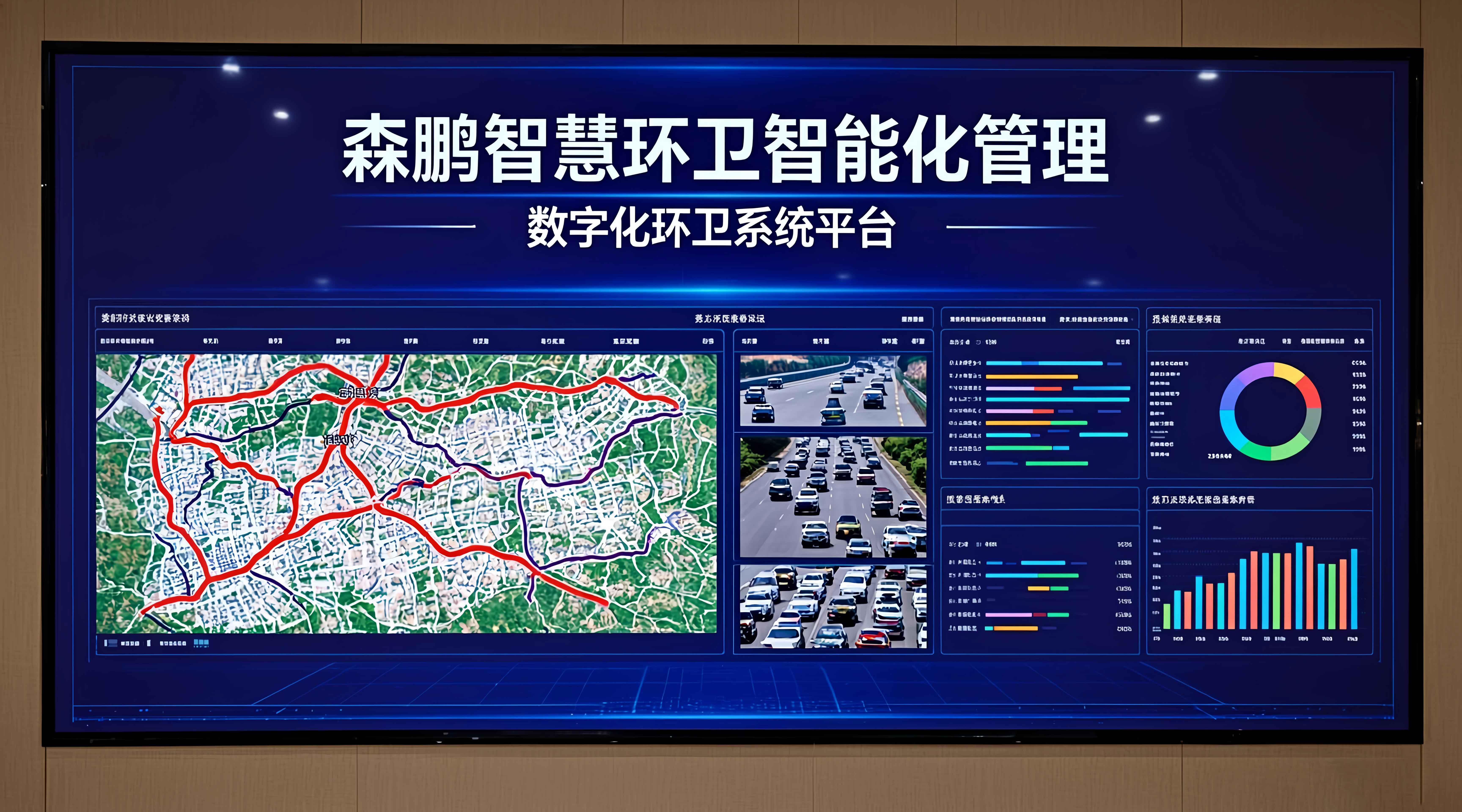 智慧环卫智能化管理 数字化环卫系统平台