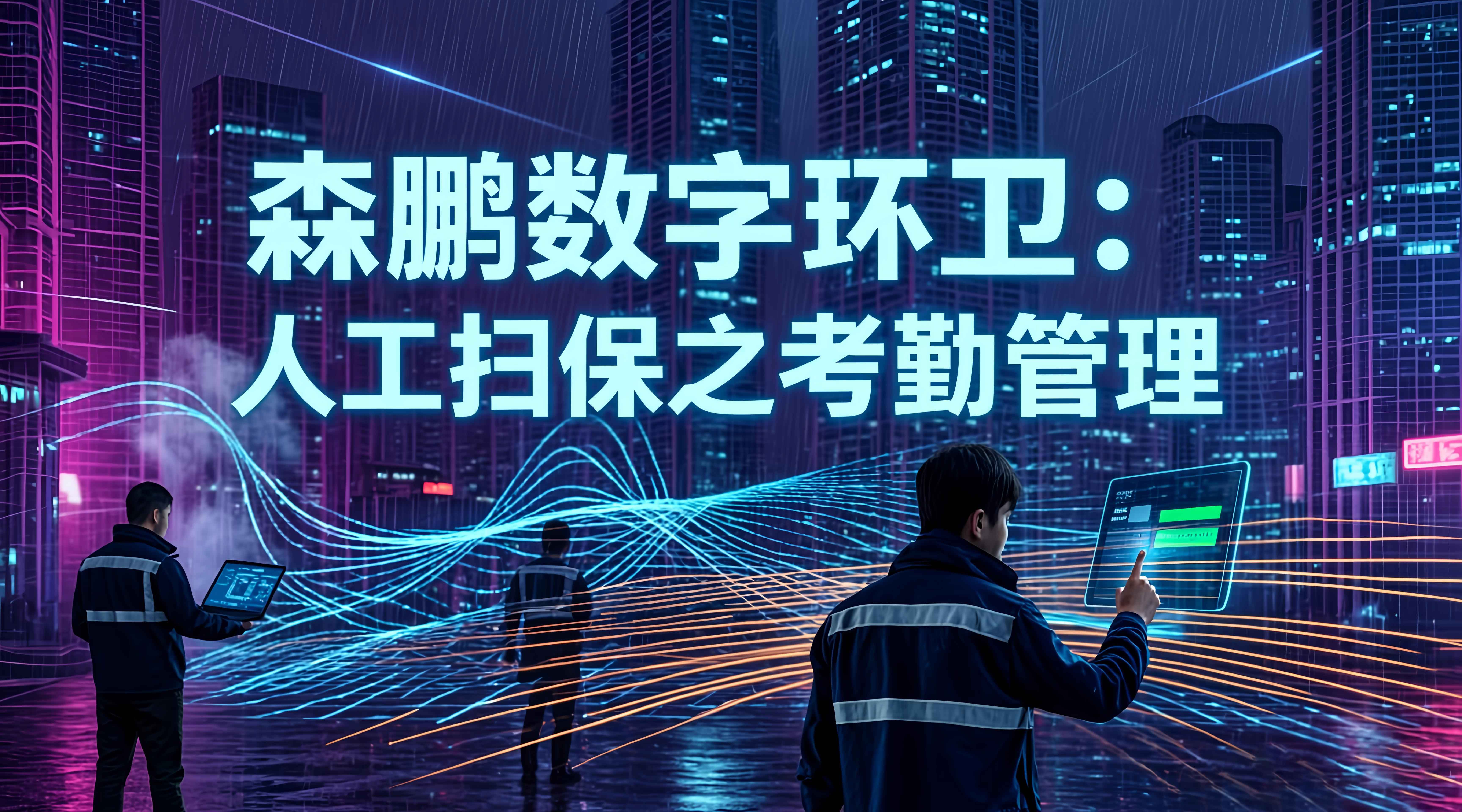 森鹏数字环卫:人工扫保之考勤管理