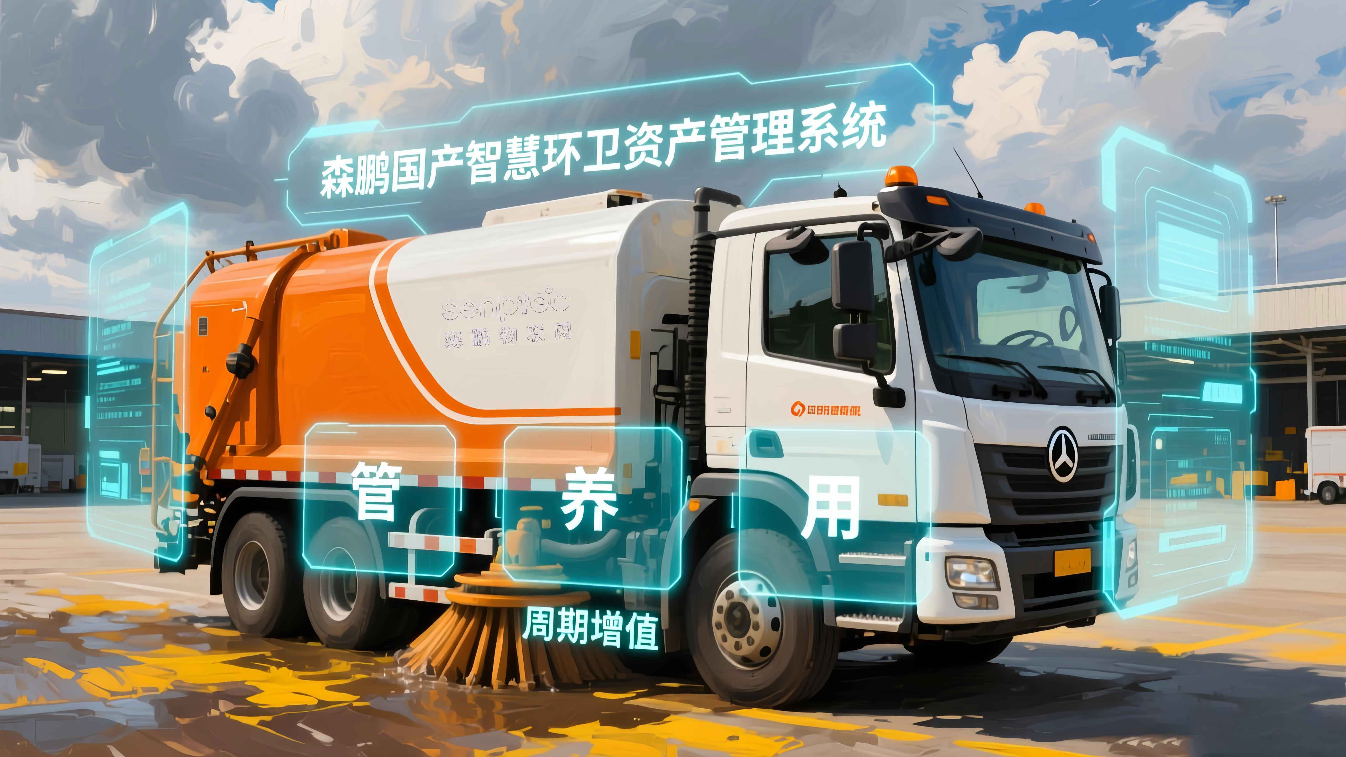国产智慧环卫资产管理系统：建立车辆“管、养、用”周期增值