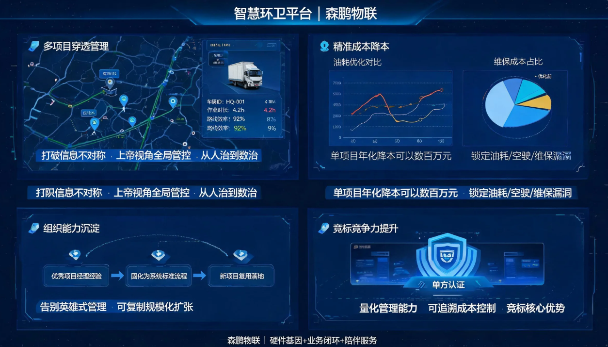 什么样的环卫服务企业更应该上智慧环卫平台?