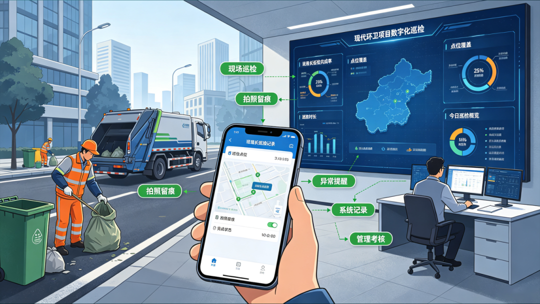 市政智能环卫管理