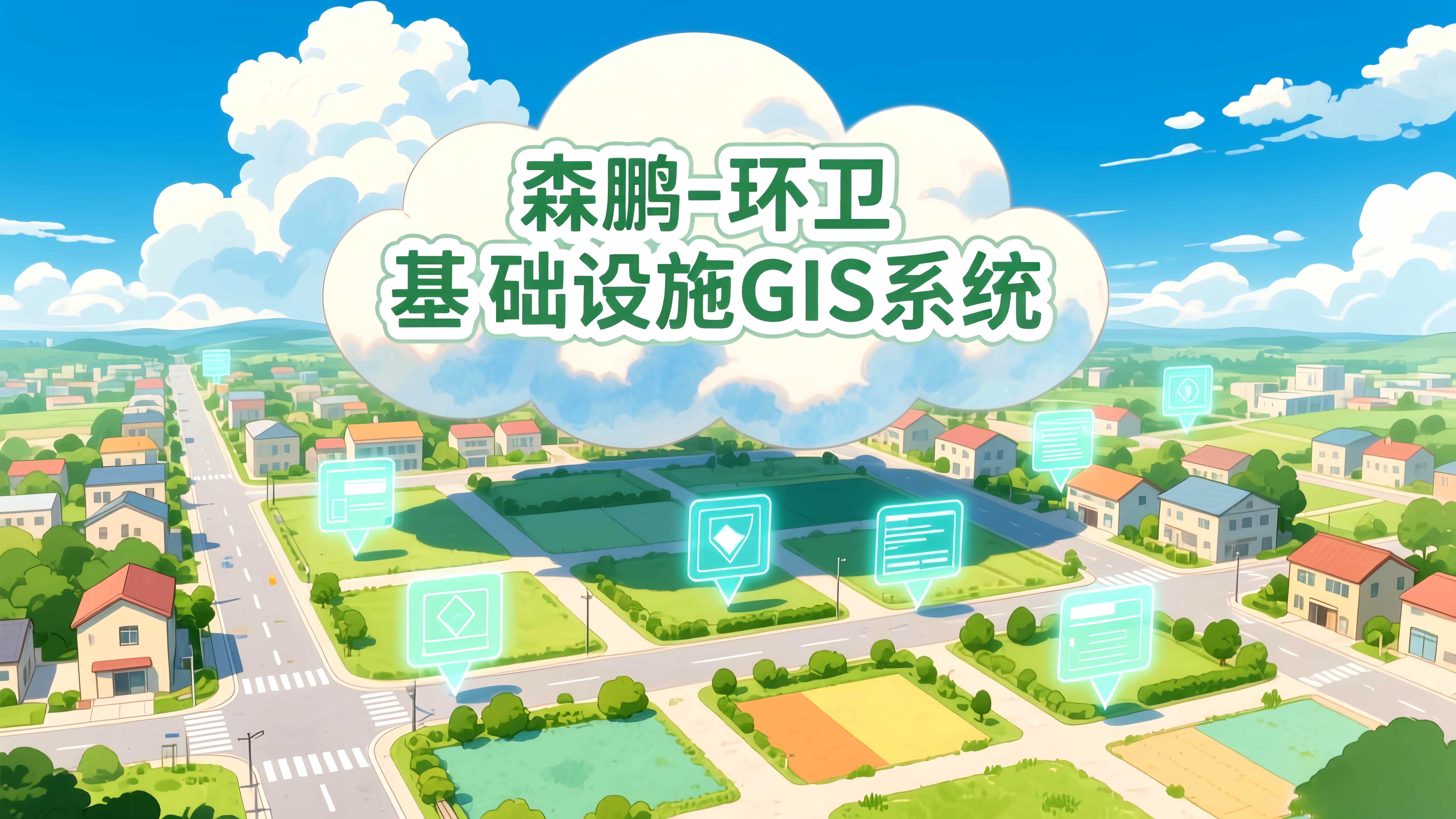 森鹏-智能环卫基础设施GIS系统
