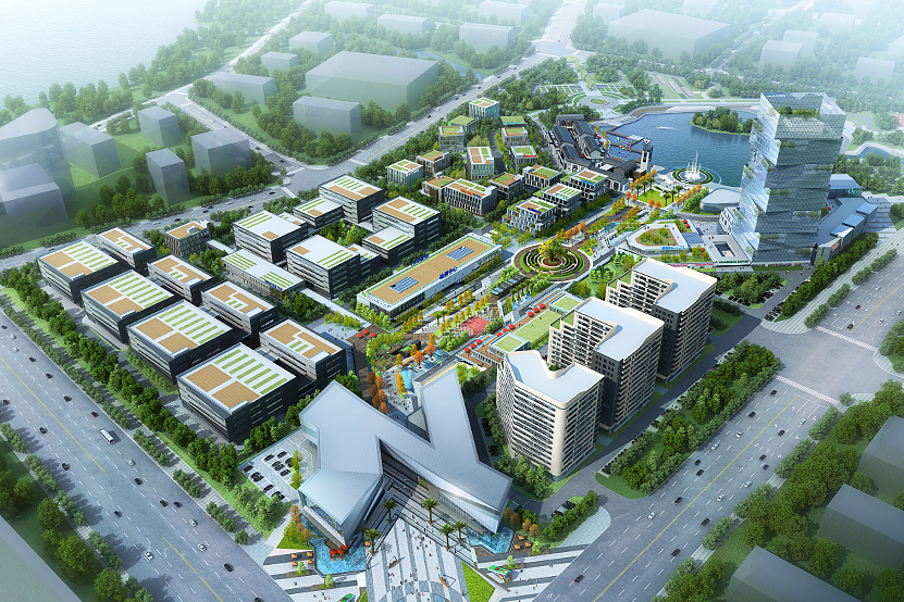 深广.产业园生态植物幕墙绿化工程