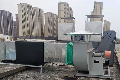 月浦镇饭店排烟安装装
