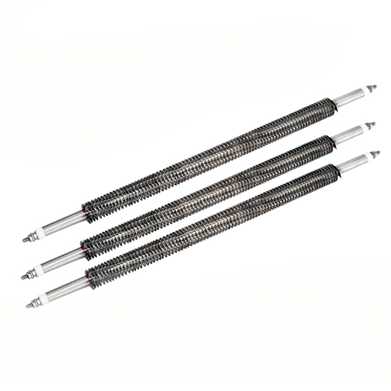 3kw5kw6kwUWI工业电阻空气加热元件120v翅片管加热器用于负载银行5