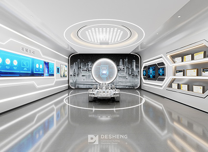 云潼科技公司办公室装修设计效果图