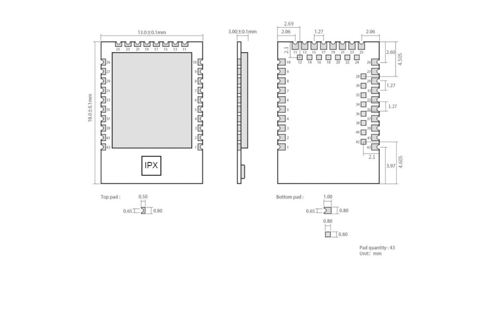 E73-2G4M08S1EX封装图