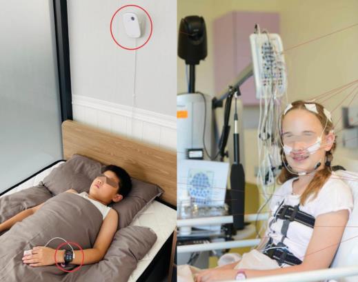 儿童 清雷监测与PSG监测