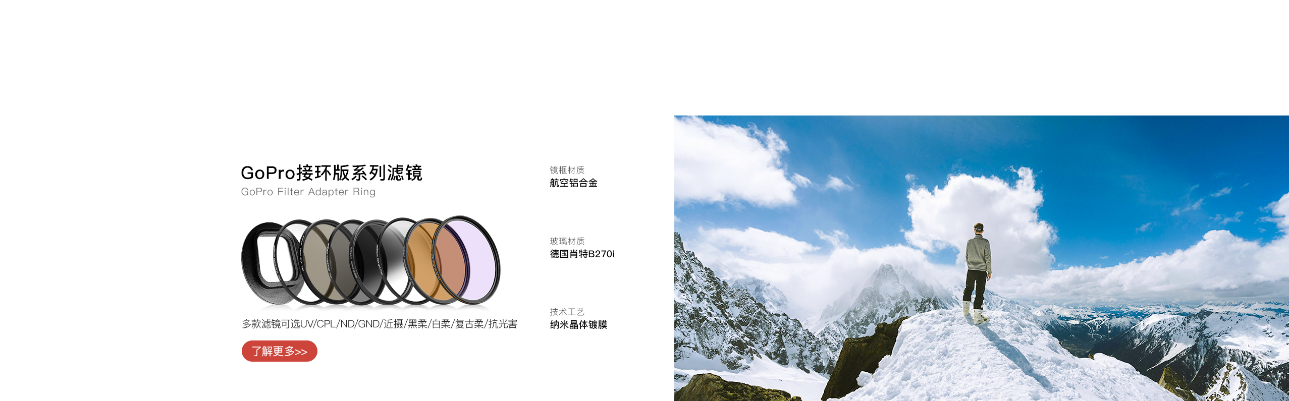 GoPro接环