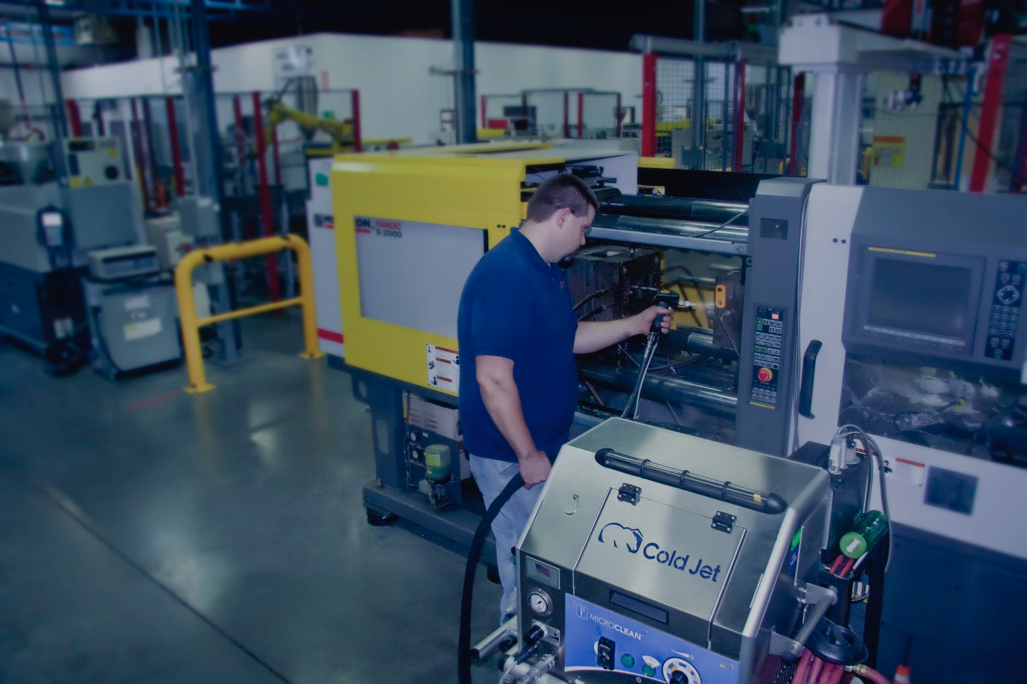 塑料和辅材干冰清洗机