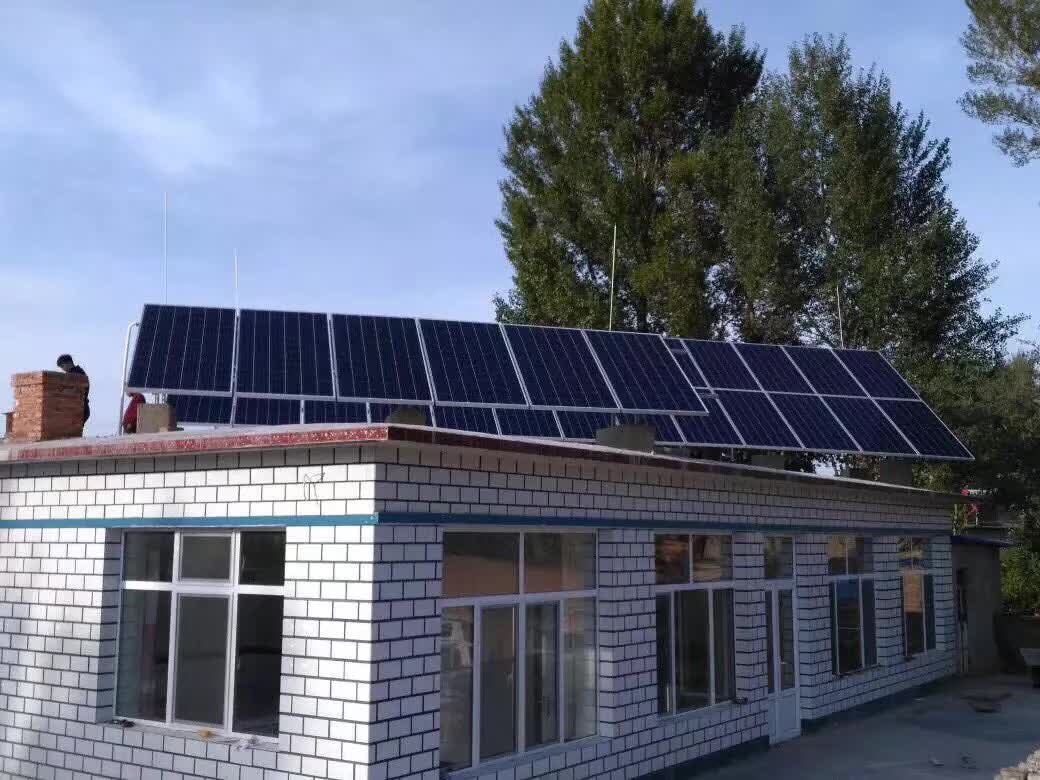 敖汉小古力吐村10.4kw屋顶电站