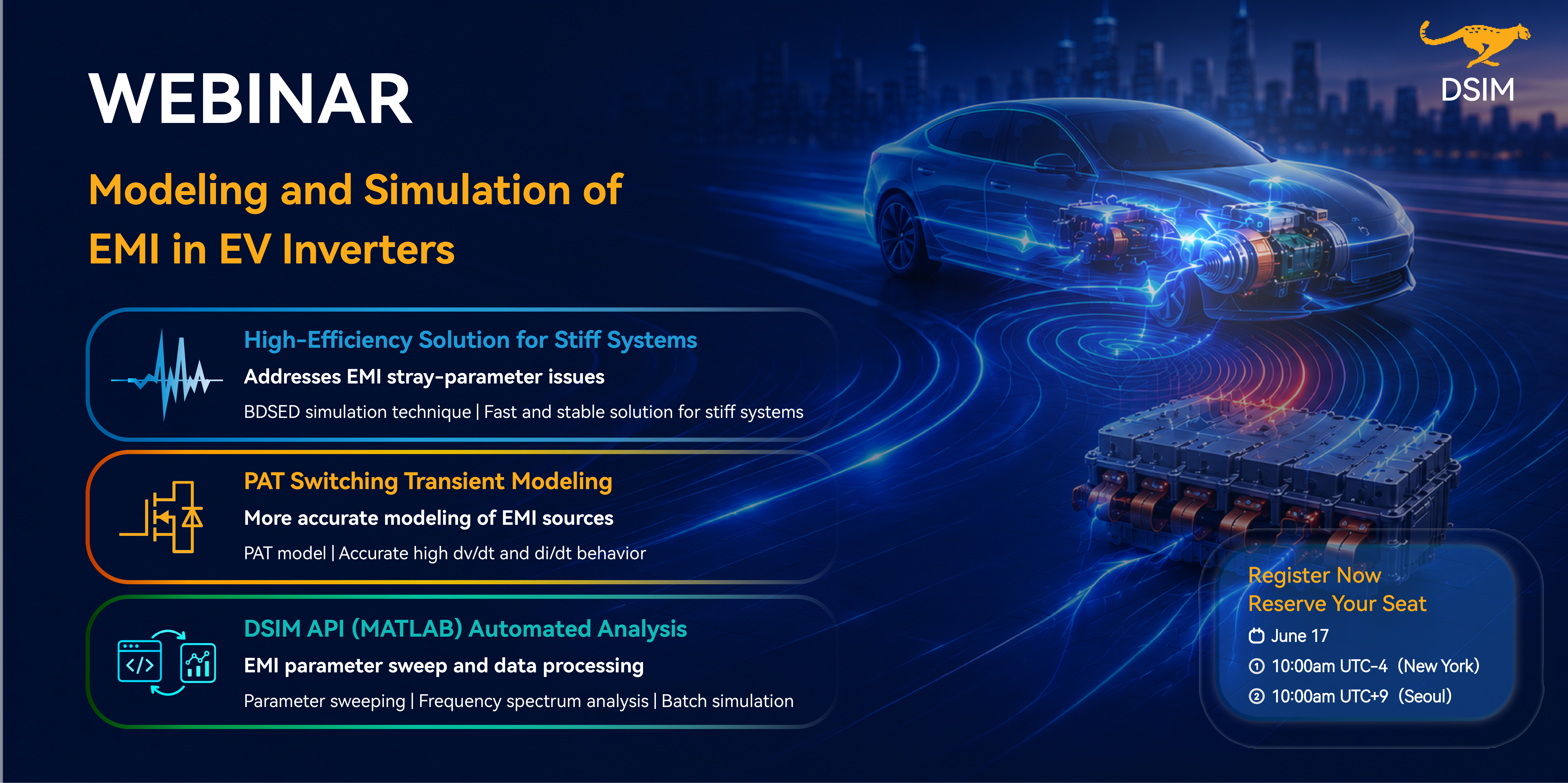 Modeling and Simulation of EMI in EV Inverters