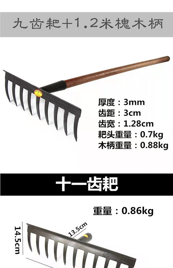钉耙-D-6