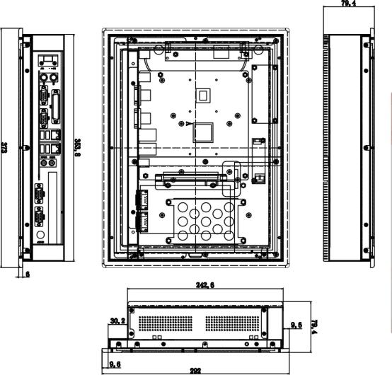 WY-PPC15015寸工业平板电脑替代研华研祥威强IEI安勤