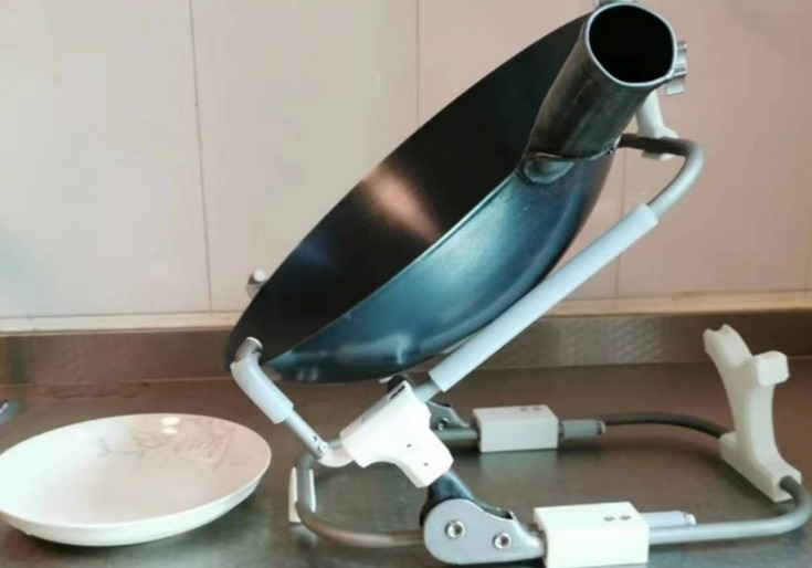 上肢残疾人盛菜辅助器