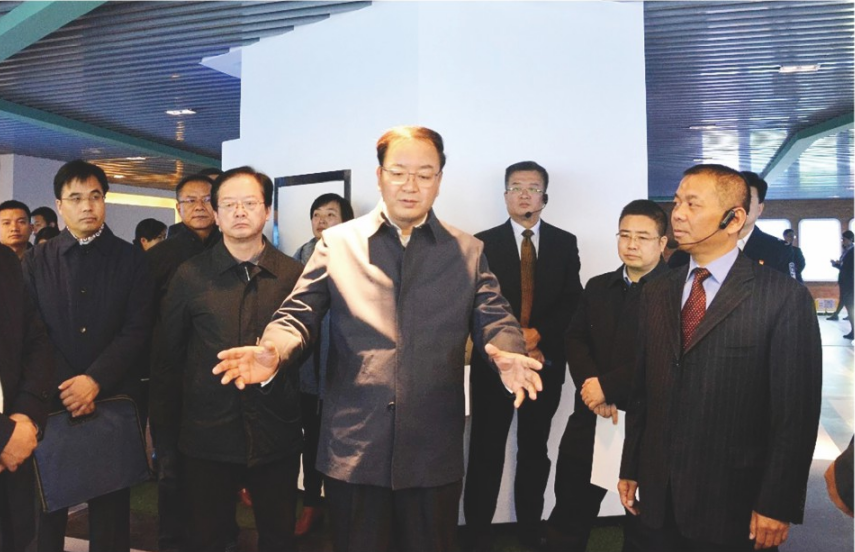 2018年11月30日，甘肃省政府副省长张世珍来我公司调研