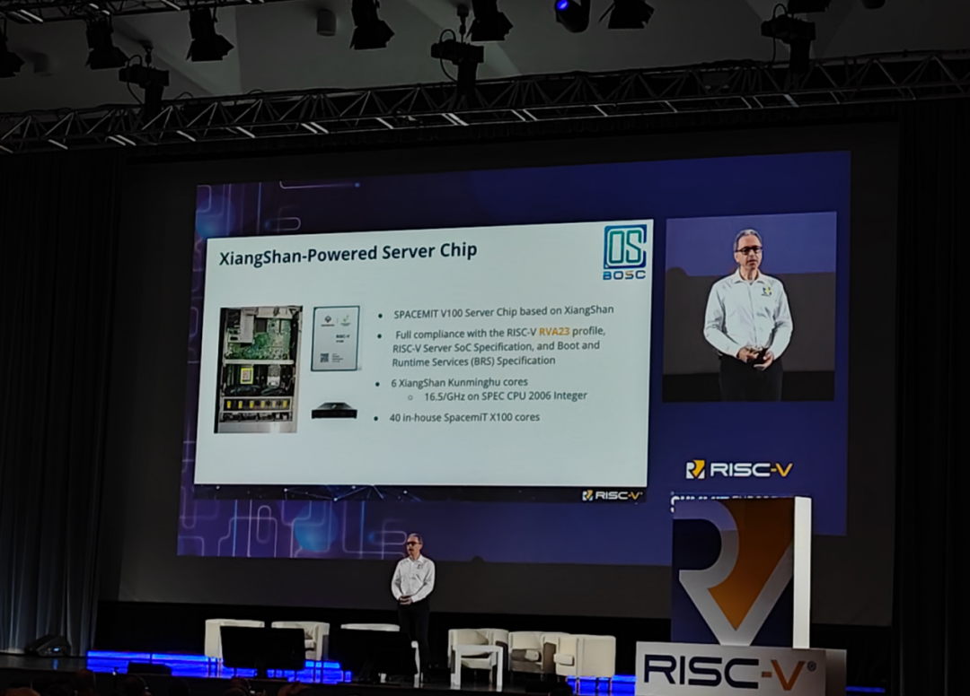 RISC-V 国际基金会首席执行官 Andrea Gallo 现场介绍开源高性能 RISC-V处理器香山