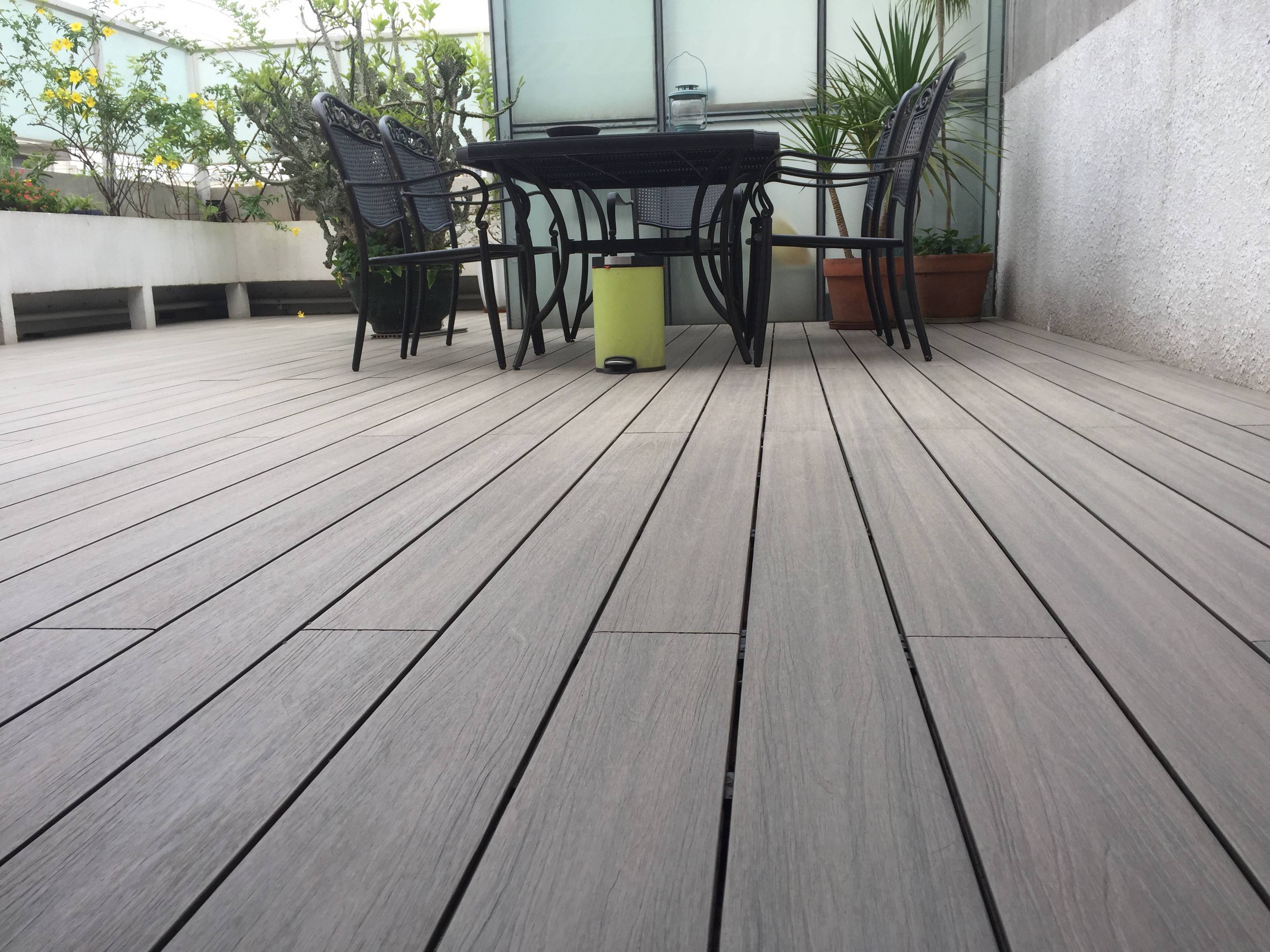 第二代共挤塑木地板