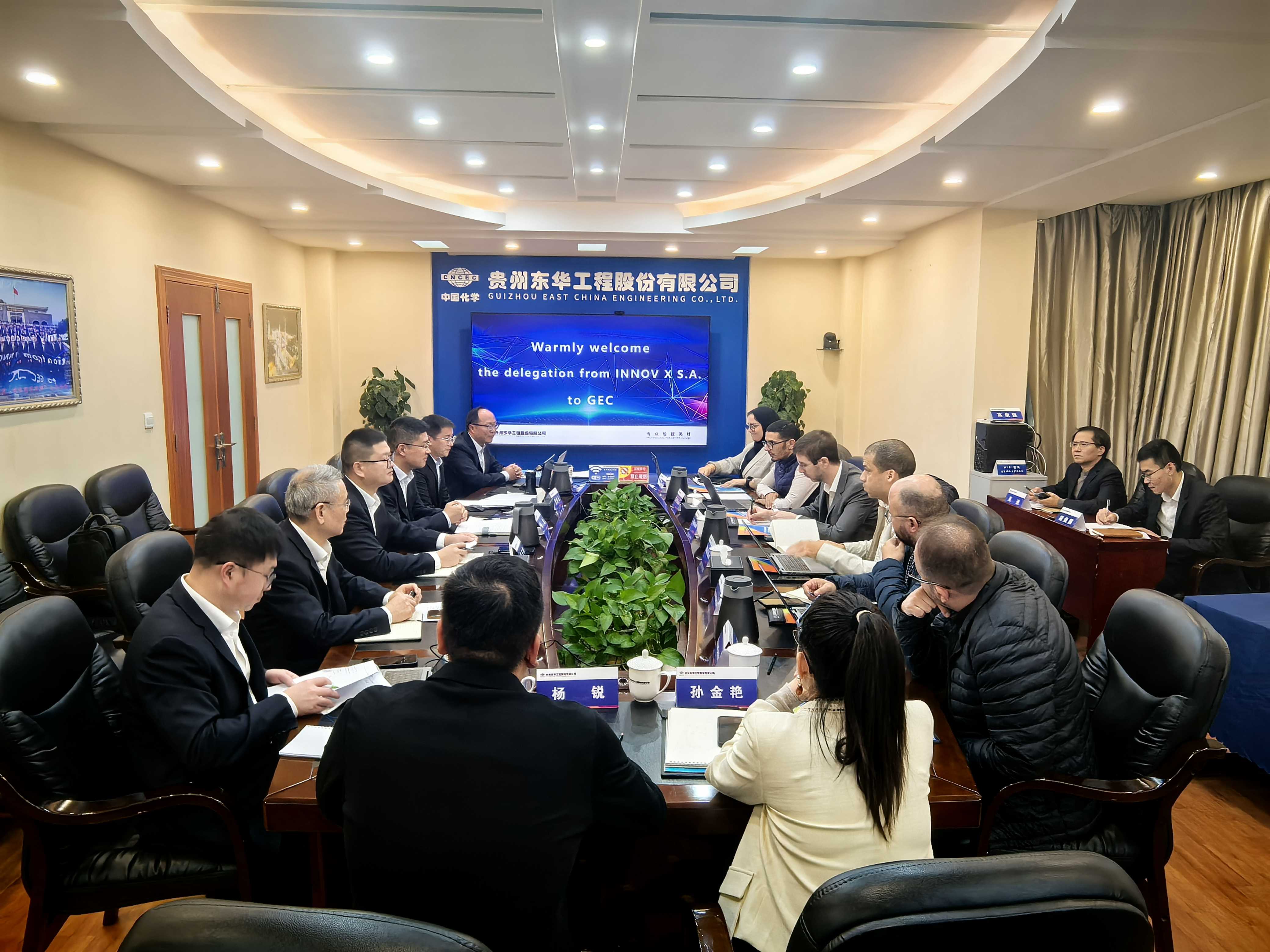 【用心做质量—市场开拓篇】INNOV X S.A.到公司开展合作交流