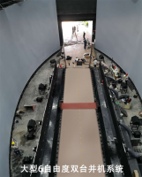 大型6自由度双台并机系统