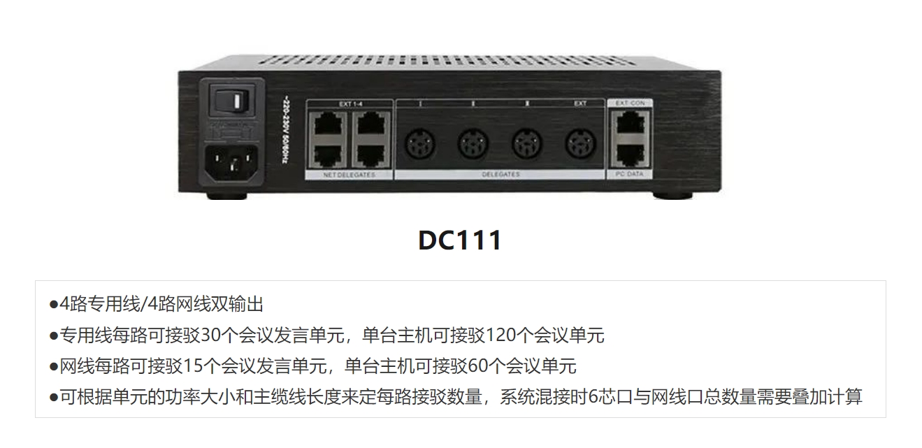 DC111会议扩展主机