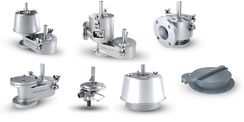 美国Protectoseal公司呼吸阀、紧急泄放阀、阻火器及氮封阀